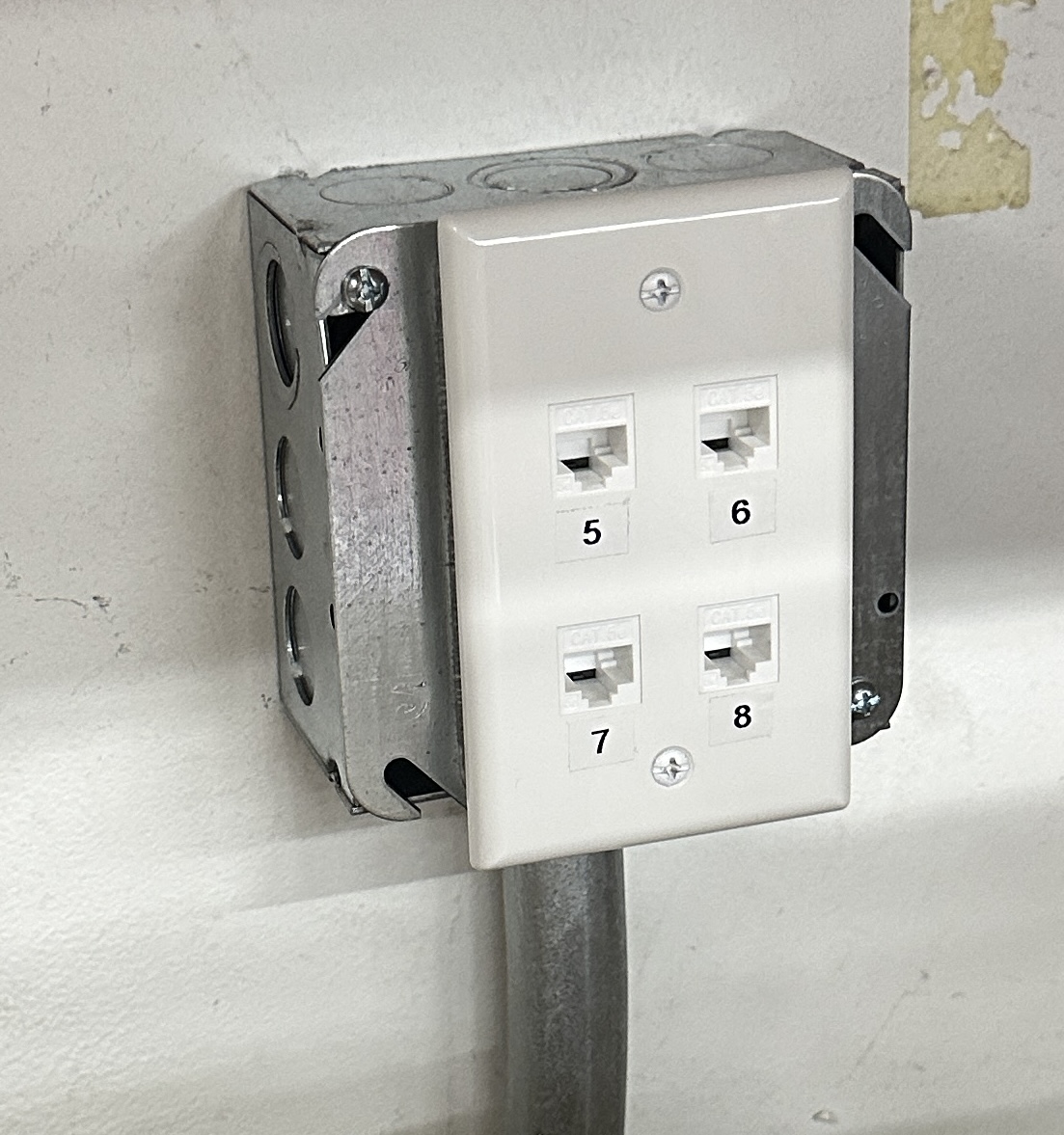 electrical face plate