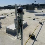outdoor cell booster roof