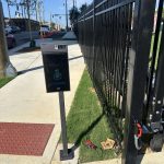 gate entry with panel