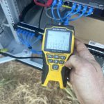 tester hand outside